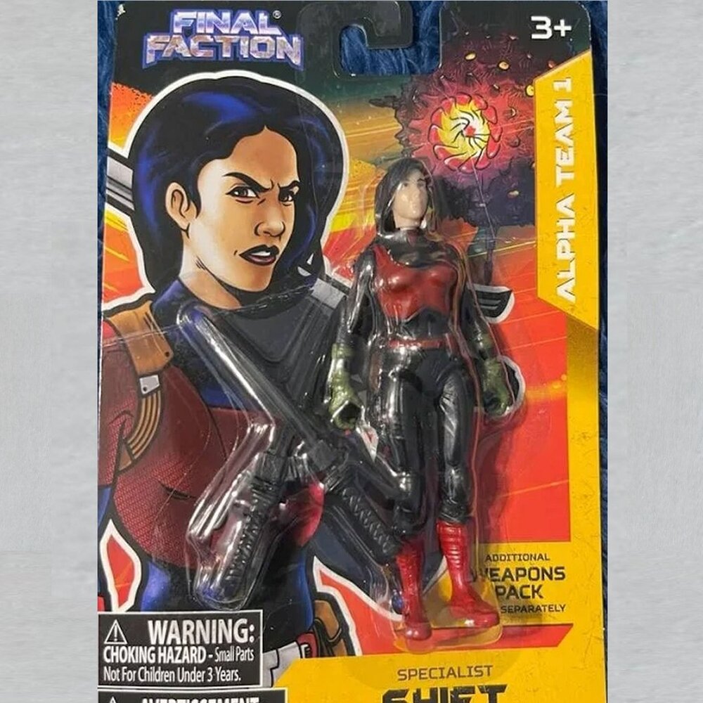 Final Faction Alpha Team 1 Specialist Shift Figure